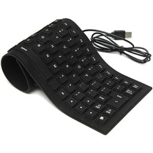 USB Flexible Keyboard-Black